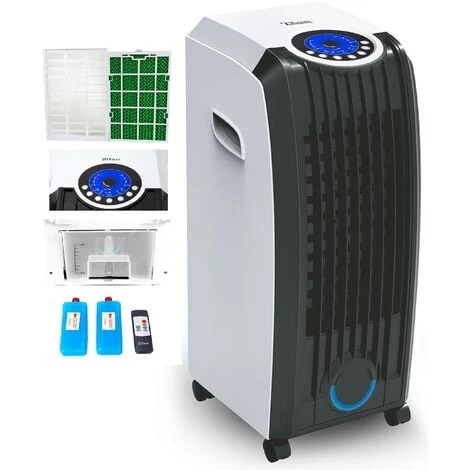 Zilan 3in1 Aircooler Mobile Klimaanlage Klimagerät Klima Ventilator Mit Fernbedienung Luftreiniger Luftkühler Luftbefeuchtung Klima Anlage Air Cooler 3 Geschwindigkeitsstufen Timer 3 Zilan 3in1 Aircooler Mobile Klimaanlage Klimagerät Klima Ventilator Mit Fernbedienung Luftreiniger Luftkühler Luftbefeuchtung Klima Anlage Air Cooler 3 Geschwindigkeitsstufen Timer