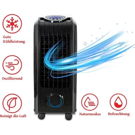 Zilan 3in1 Aircooler Mobile Klimaanlage Klimagerät Klima Ventilator Mit Fernbedienung Luftreiniger Luftkühler Luftbefeuchtung Klima Anlage Air Cooler 3 Geschwindigkeitsstufen Timer 5 Zilan 3in1 Aircooler Mobile Klimaanlage Klimagerät Klima Ventilator Mit Fernbedienung Luftreiniger Luftkühler Luftbefeuchtung Klima Anlage Air Cooler 3 Geschwindigkeitsstufen Timer – Bild 3