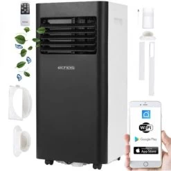 Echos Mobile Klimaanlage Mit WiFi Aircooler Air Conditioner Klima Anlage Weiß