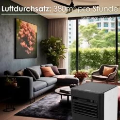 Echos Mobile Klimaanlage Mit WiFi Aircooler Air Conditioner Klima Anlage Weiß -Elektrischer Ventilator Verkäufe 82803651 4