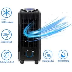 Zilan 4in1 Aircooler Mobile Klimaanlage Klimagerät Klima Ventilator Mit Fernbedienung Luftreiniger Luftbefeuchtung Luftkühler Klimaanlage Air Cooler 3 Geschwindigkeitsstufen Timer 11 Zilan 4in1 Aircooler Mobile Klimaanlage Klimagerät Klima Ventilator Mit Fernbedienung Luftreiniger Luftbefeuchtung Luftkühler Klimaanlage Air Cooler 3 Geschwindigkeitsstufen Timer -Elektrischer Ventilator Verkäufe 82806745 5