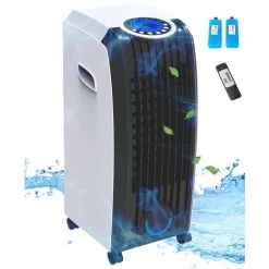 Camry 3in1 Aircooler Mobile Klimaanlage Klimagerät Klima Ventilator Mit Fernbedienung Luftreiniger Luftkühler Luftbefeuchtung Klima Anlage Air Cooler 3 Geschwindigkeitsstufen Timer