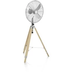 TRISTAR Stativventilator VE-5805 60W 67,48 DB Silber, Holz