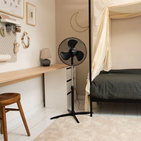 Tristar Standventilator Oszillierend, Ø40cm, 45 Watt, Höhe 85-115cm 7 Tristar Standventilator Oszillierend, Ø40cm, 45 Watt, Höhe 85-115cm – Bild 5