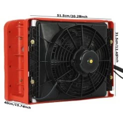 Mini-Klimaanlage, Mobile Elektrische Klimaanlage, Lüfter Für Auto, Fahrzeug, LKW, Tragbar, 12 V, IP54, 1800 W, 350 M³/h -Elektrischer Ventilator Verkäufe 90588198 3