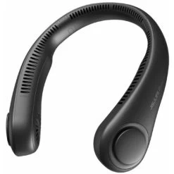 Tragbarer Halsventilator Freihändiger Blattloser Ventilator Tragbarer Persönlicher Ventilator Blattloser Wiederaufladbarer Helmdesign USB-betriebener Tischventilator