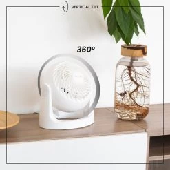 Woozoo, Leiser, Leistungsstarker & Tragbarer Tischventilator, 13m², Reichweite 12m, Vertikale Neigung Um 360°, Büro - Woozoo PCF-HE15 - Weiß 11 Woozoo, Leiser, Leistungsstarker & Tragbarer Tischventilator, 13m², Reichweite 12m, Vertikale Neigung Um 360°, Büro - Woozoo PCF-HE15 - Weiß -Elektrischer Ventilator Verkäufe 94698526 5