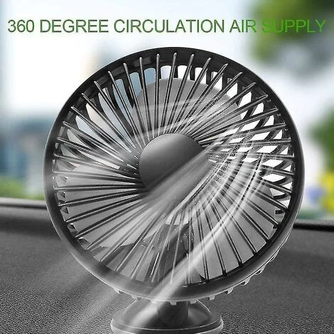 Leistungsstarker 360 Grad Drehbarer Autolüfter USB-Autolüfter 12 V / 24 V 360 Drehbarer Kühlwagen 4 Leistungsstarker 360 Grad Drehbarer Autolüfter USB-Autolüfter 12 V / 24 V 360 Drehbarer Kühlwagen – Bild 2