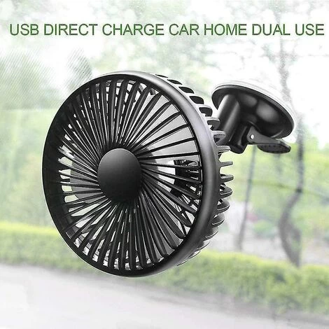 Leistungsstarker 360 Grad Drehbarer Autolüfter USB-Autolüfter 12 V / 24 V 360 Drehbarer Kühlwagen 5 Leistungsstarker 360 Grad Drehbarer Autolüfter USB-Autolüfter 12 V / 24 V 360 Drehbarer Kühlwagen – Bild 3