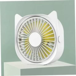 USB-Tischventilator, Tragbarer Mini-Tischventilator, 3 Geschwindigkeiten, 360 ° Drehbarer USB-Lüfter Für Laptop Und Desktop-Computer -Elektrischer Ventilator Verkäufe 95473027 3