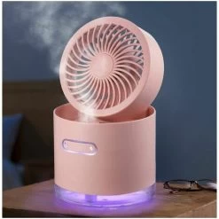 300-ml-Nebelventilator. 7-farbiges Nachtlicht. 3 Geschwindigkeiten, 2 Nebelstufen. Faltbar, Leise. 9 300-ml-Nebelventilator. 7-farbiges Nachtlicht. 3 Geschwindigkeiten, 2 Nebelstufen. Faltbar, Leise. -Elektrischer Ventilator Verkäufe 96157046 3