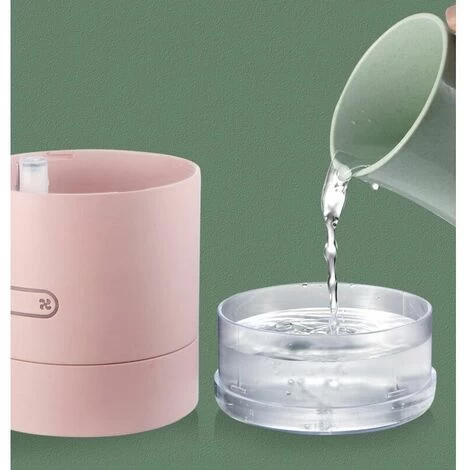 300-ml-Nebelventilator. 7-farbiges Nachtlicht. 3 Geschwindigkeiten, 2 Nebelstufen. Faltbar, Leise. 6 300-ml-Nebelventilator. 7-farbiges Nachtlicht. 3 Geschwindigkeiten, 2 Nebelstufen. Faltbar, Leise. – Bild 4