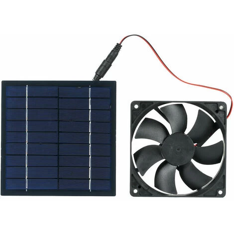Lüfter Mit Solarpanel, 5 W 6 V Solarlüfter, IP65 Wasserdicht, Wohnwagen, Hühnerstall, Dachventilator Für Hundehütten, Gewächshäuser 3 Lüfter Mit Solarpanel, 5 W 6 V Solarlüfter, IP65 Wasserdicht, Wohnwagen, Hühnerstall, Dachventilator Für Hundehütten, Gewächshäuser