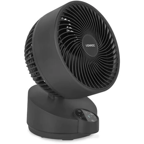 Hochwertiger Tischventilator - Sehr Leise - 3 Geschwindigkeitsstufen - Schwarz Inklusive Fernbedienung 3 Hochwertiger Tischventilator - Sehr Leise - 3 Geschwindigkeitsstufen - Schwarz Inklusive Fernbedienung