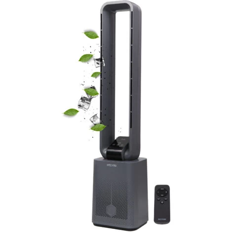 Echos Turmventilator 12 Stufen 3 Modi 15h Timer LED-Display Fernbedienung DC Motor 50 Watt 3 Echos Turmventilator 12 Stufen 3 Modi 15h Timer LED-Display Fernbedienung DC Motor 50 Watt