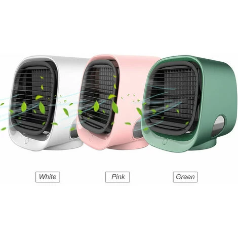 Desktop-Klimaanlagenventilator, 3 Geschwindigkeiten, Weiß 5 Desktop-Klimaanlagenventilator, 3 Geschwindigkeiten, Weiß – Bild 3